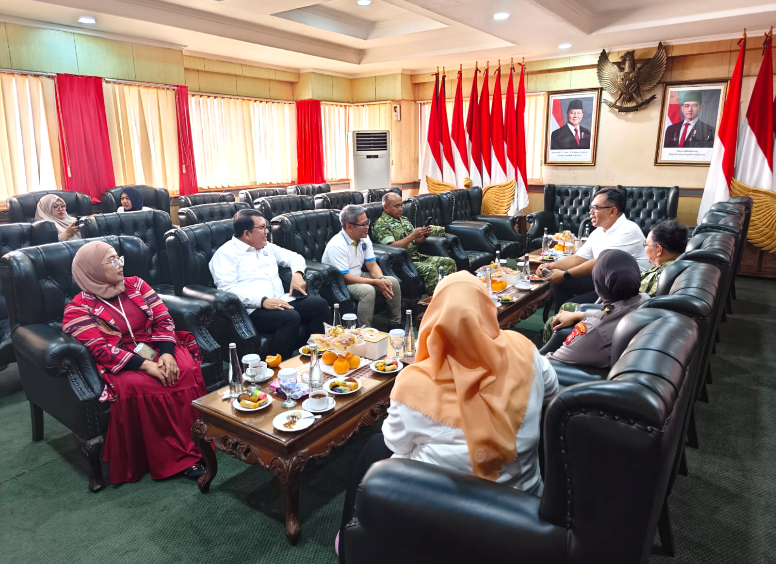 Menghadiri acara Hari Anak Nasional Tahun 2026, di Gedung Tegar Beriman Pemkab Bogor